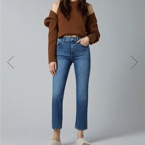 DL1961 Patti straight high rise vintage ankle